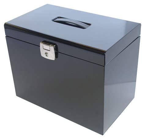 metal home file box|metal portable file storage box.